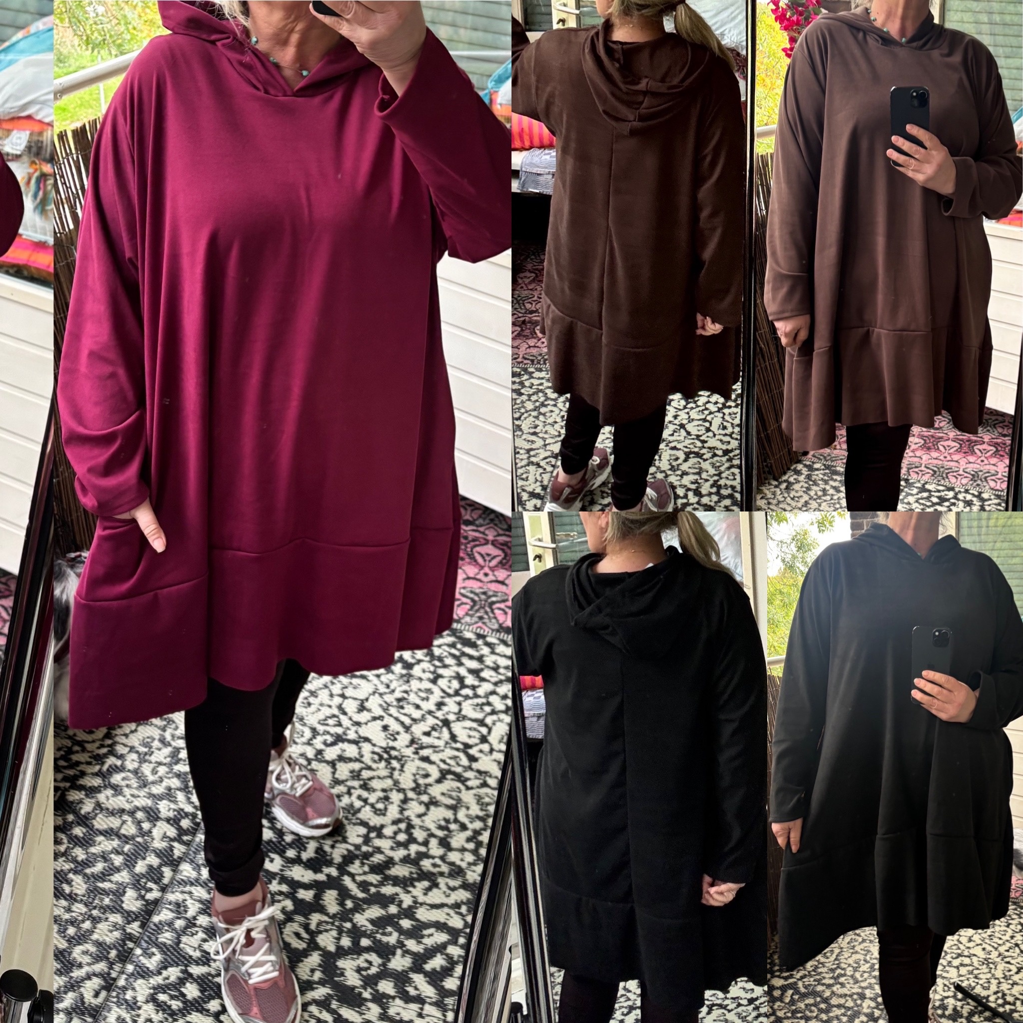 HOODIE ZACHT A LINE MATEN 50 tot 54 ruim