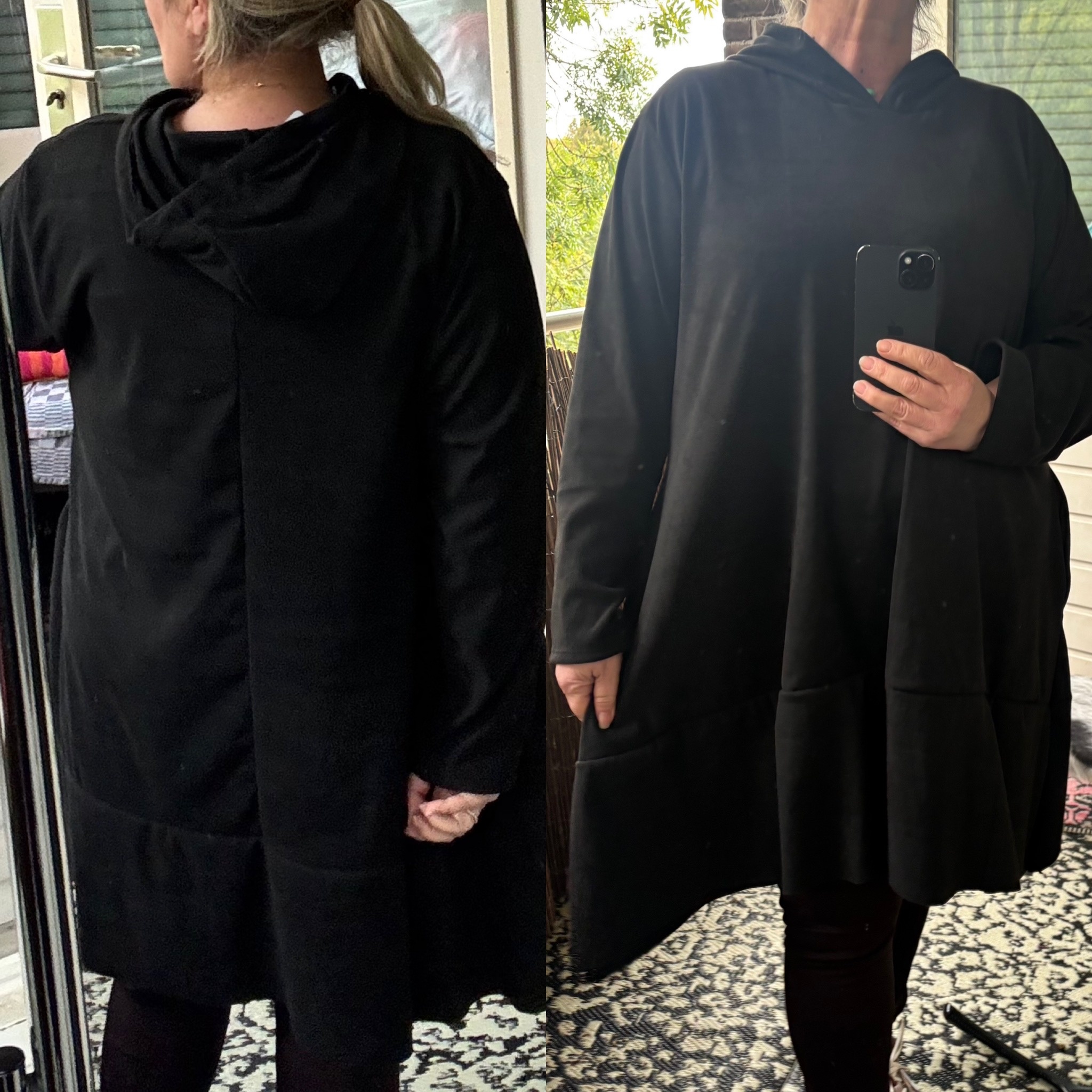 HOODIE ZACHT A LINE MATEN 50 tot 54 ruim