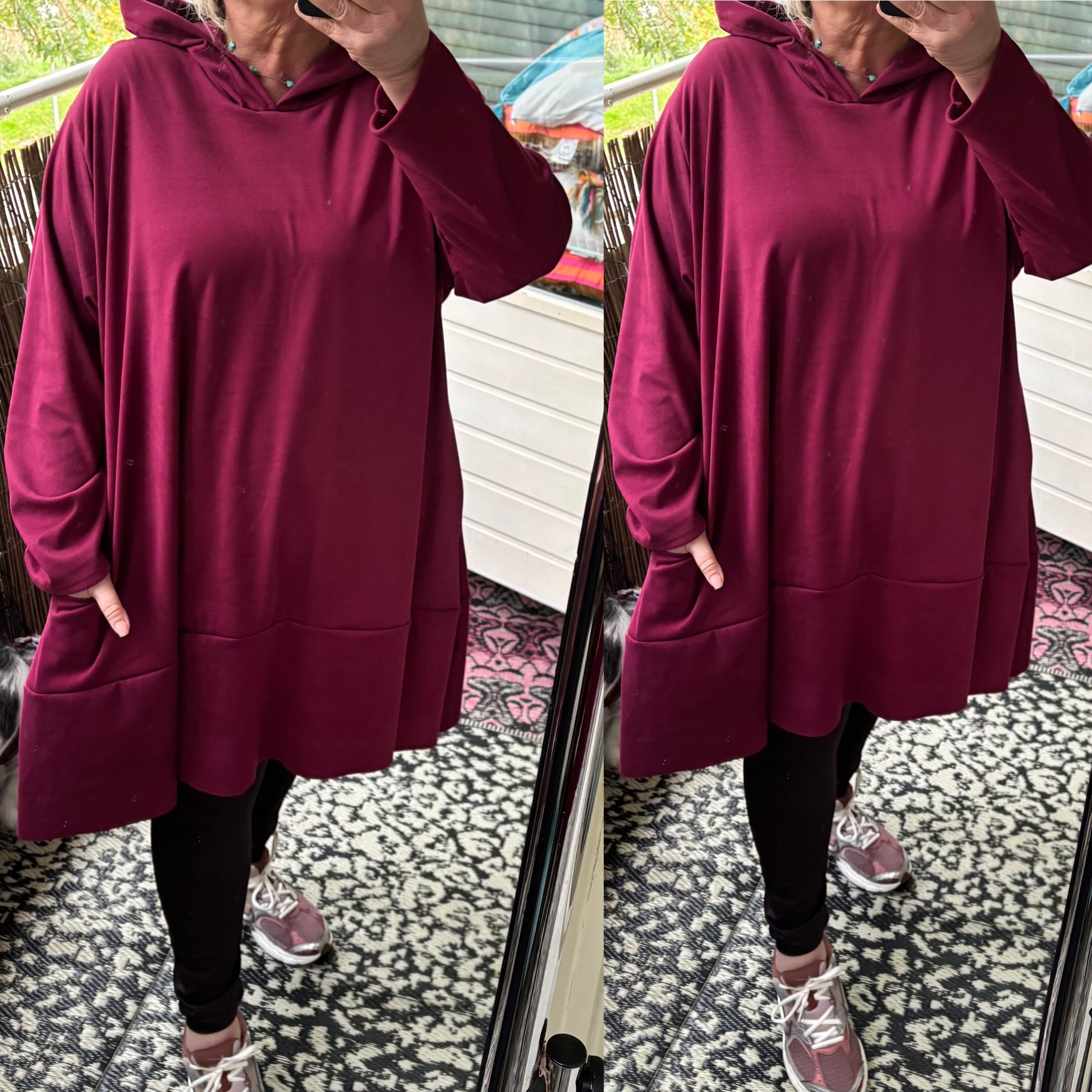 HOODIE ZACHT A LINE MATEN 50 tot 54 ruim