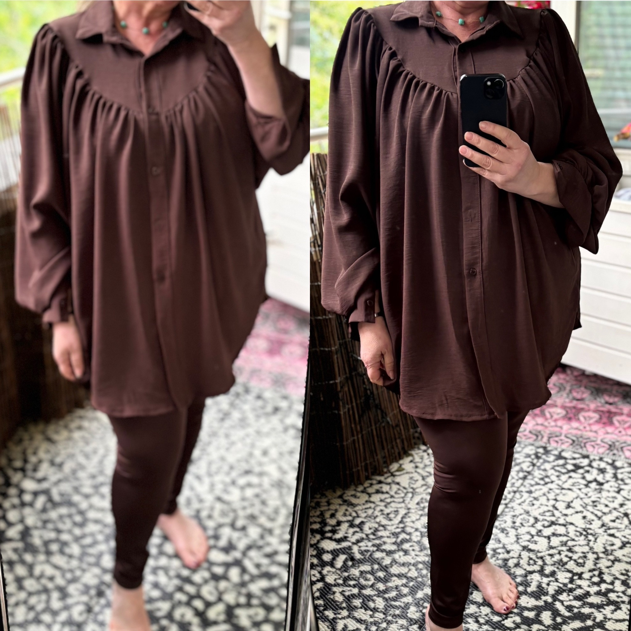 BLOUSE CHIQUE FALL MATEN 48 TOT 54