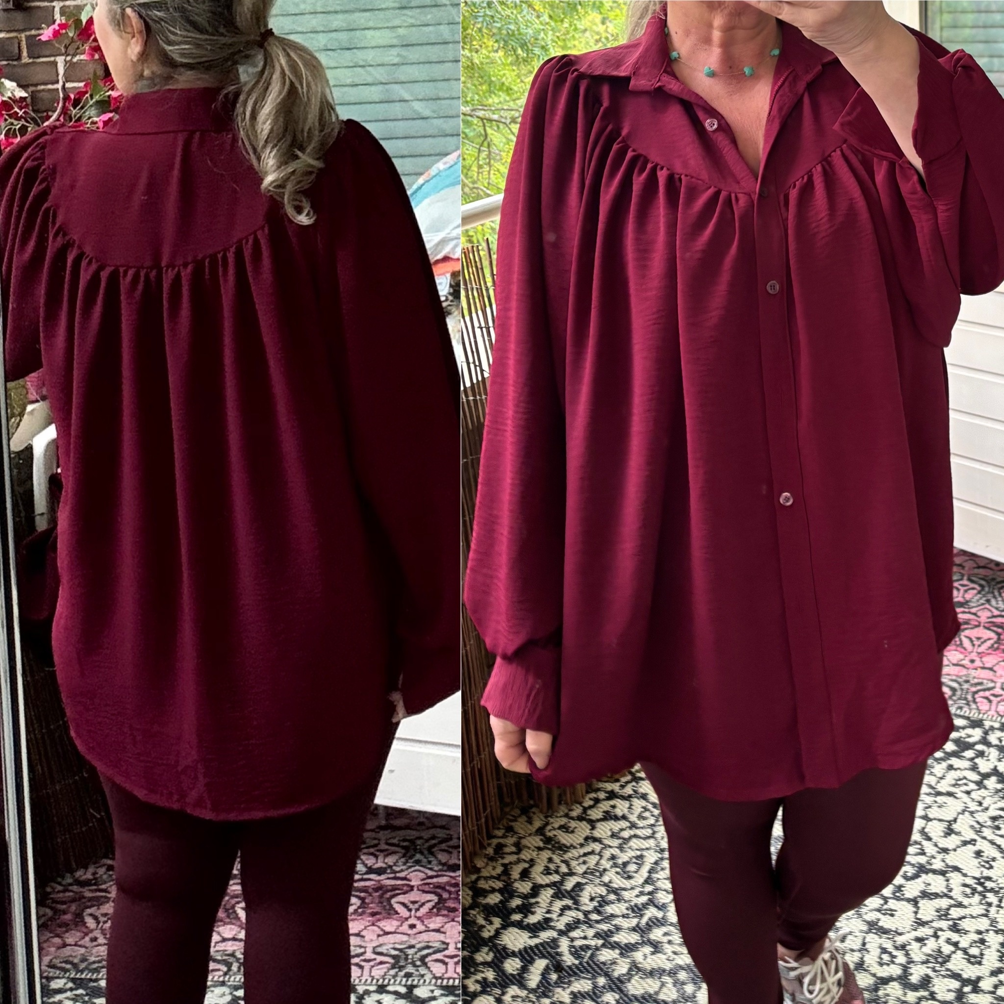 BLOUSE CHIQUE FALL MATEN 48 TOT 54