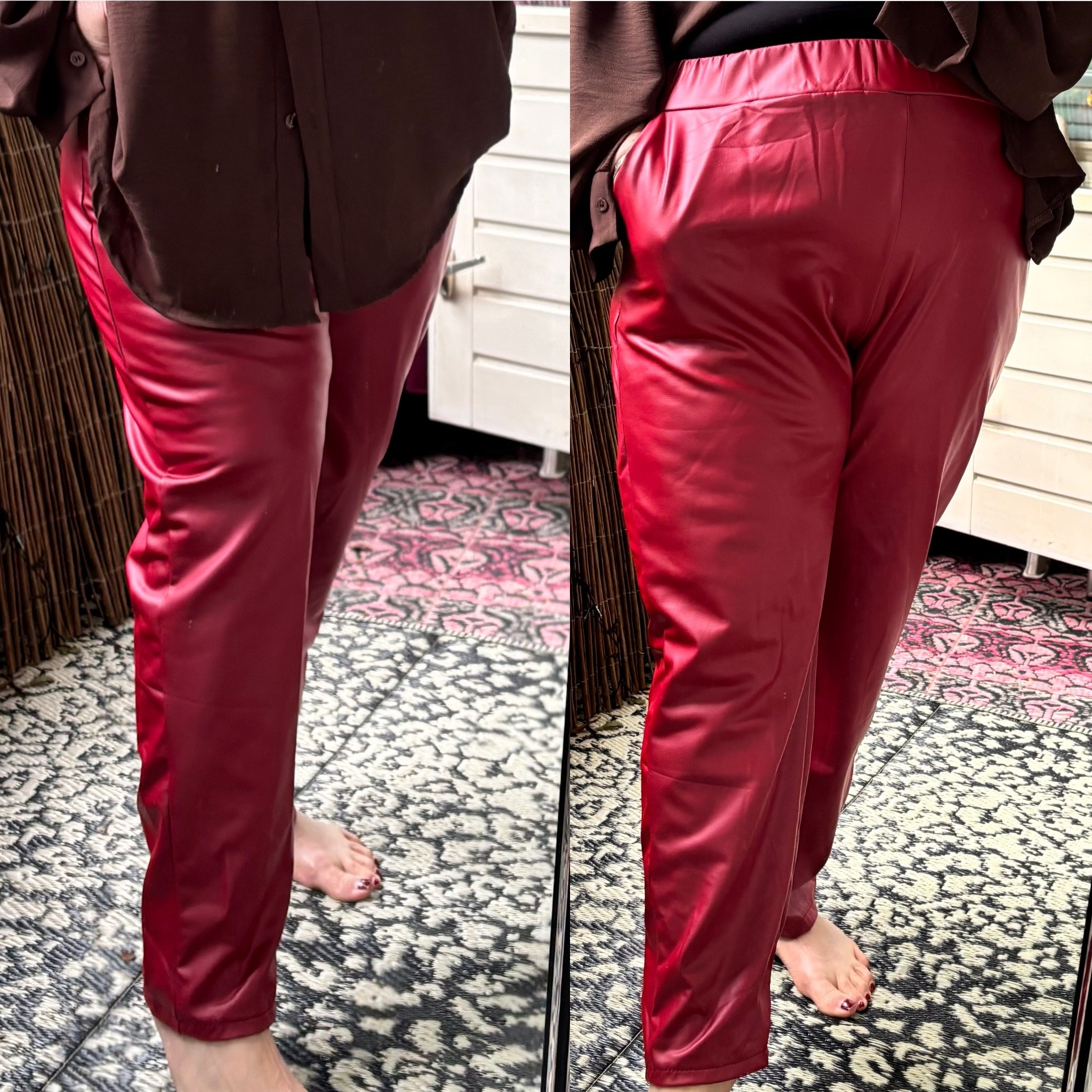 FAKE LEATHER TOPPER MATEN 48 TOT 54