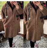 JASJE PARIS HOODY BLING MATEN 44 TOT 50/52