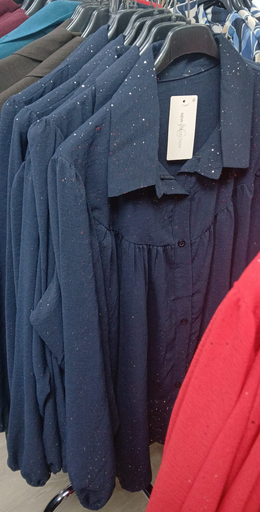 BLOUSE CHIQUE GLINSTER MATEN 44 TOT 52/54