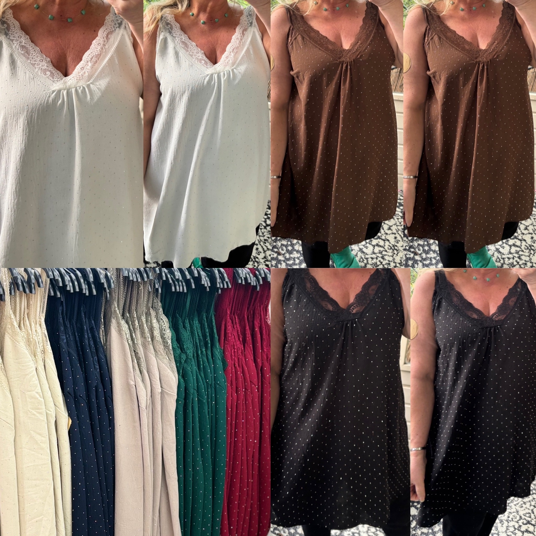 TOP KANT STUDJES HELEMAAL LEUK MATEN 46 TOT 54