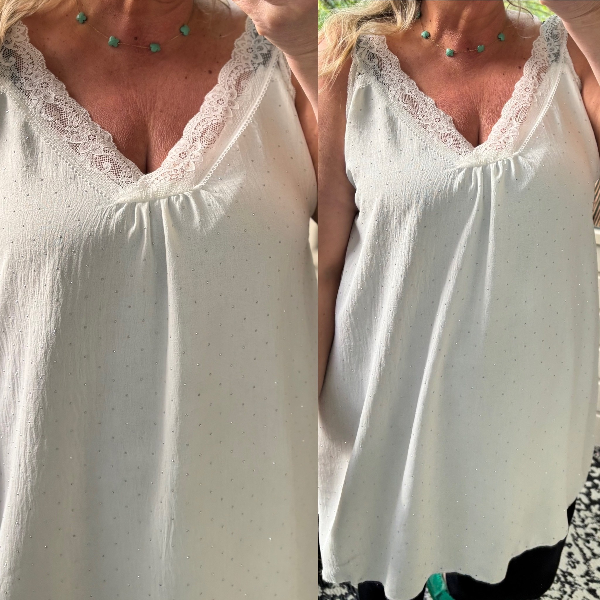 TOP KANT STUDJES HELEMAAL LEUK MATEN 46 TOT 54