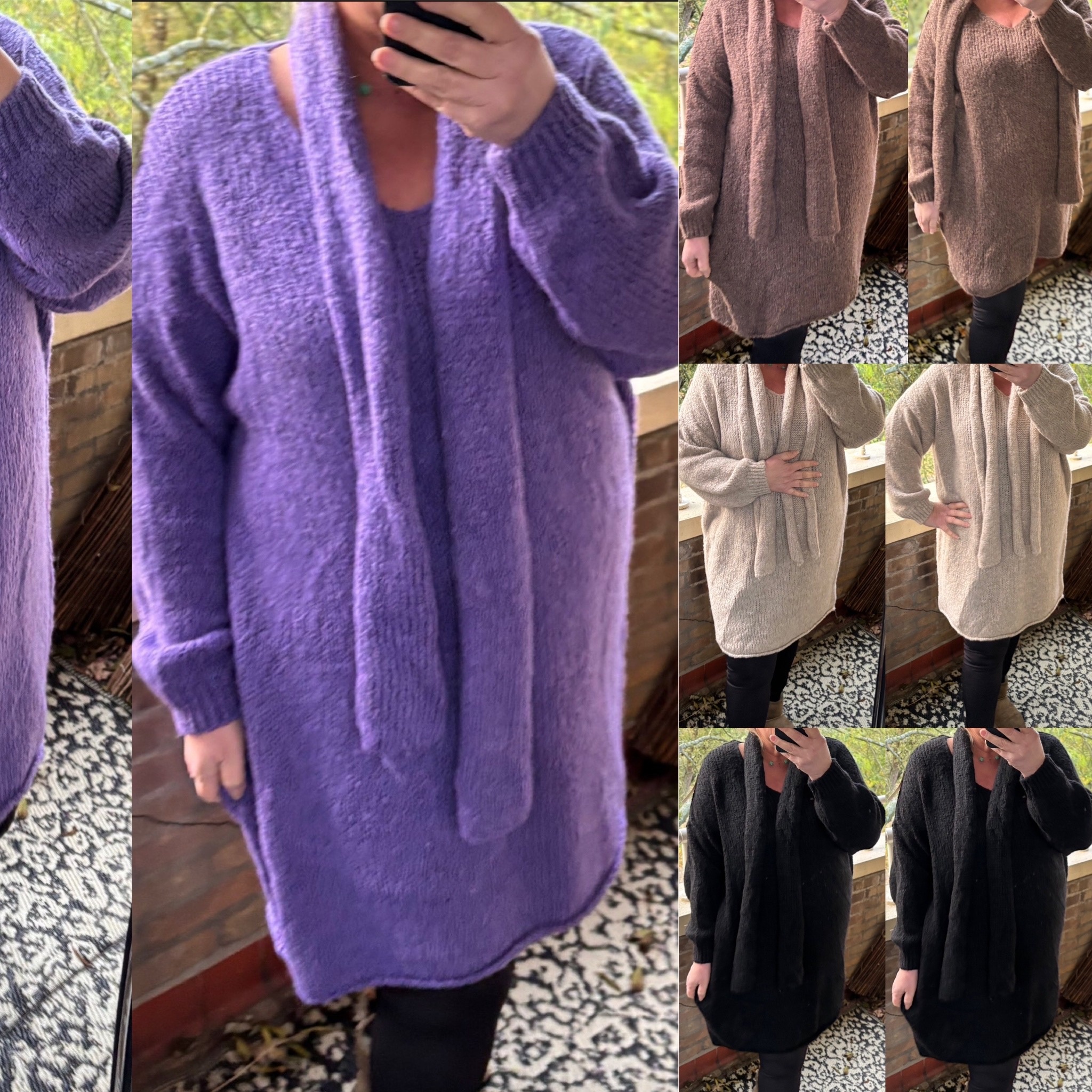 TRUI SHAWL BIBI MATEN 46 TOT 52/54