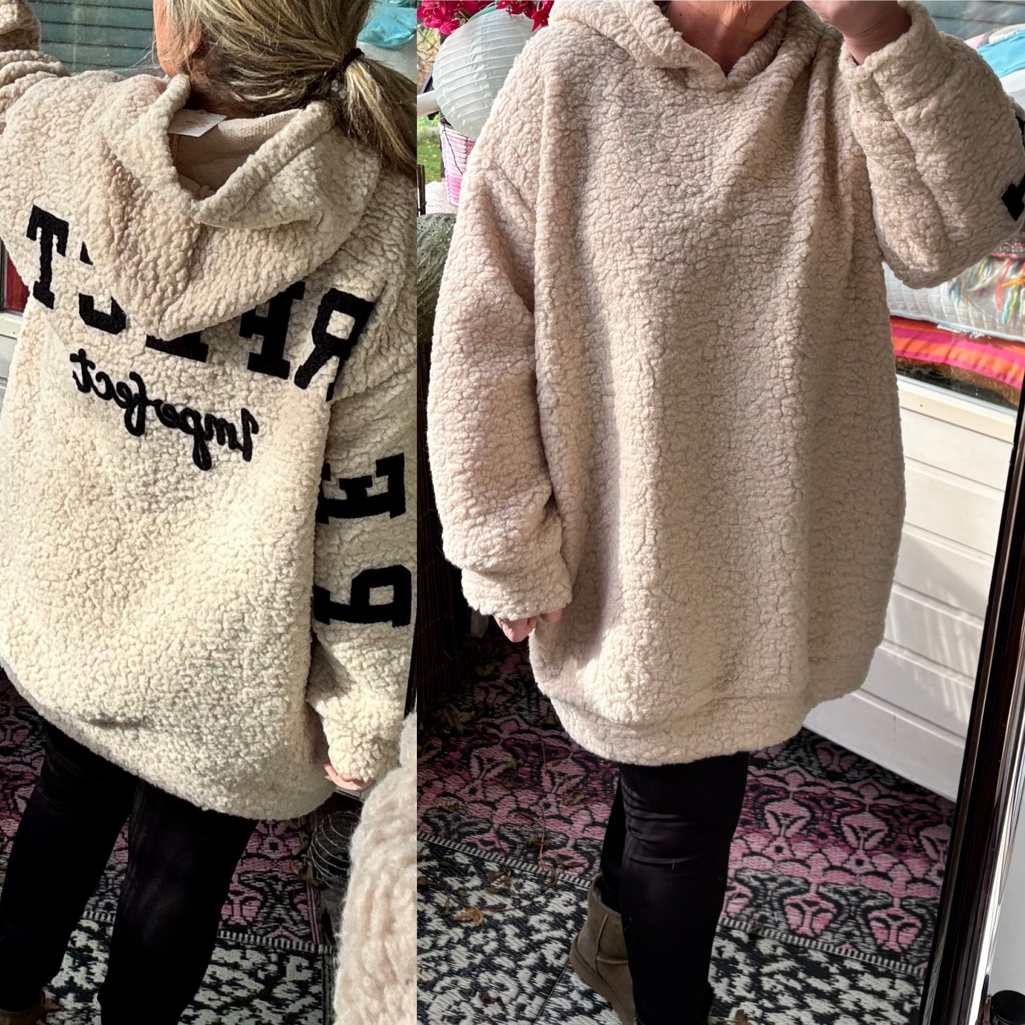 FLUF SWEATER PERFECT MATEN 46 TOT 54