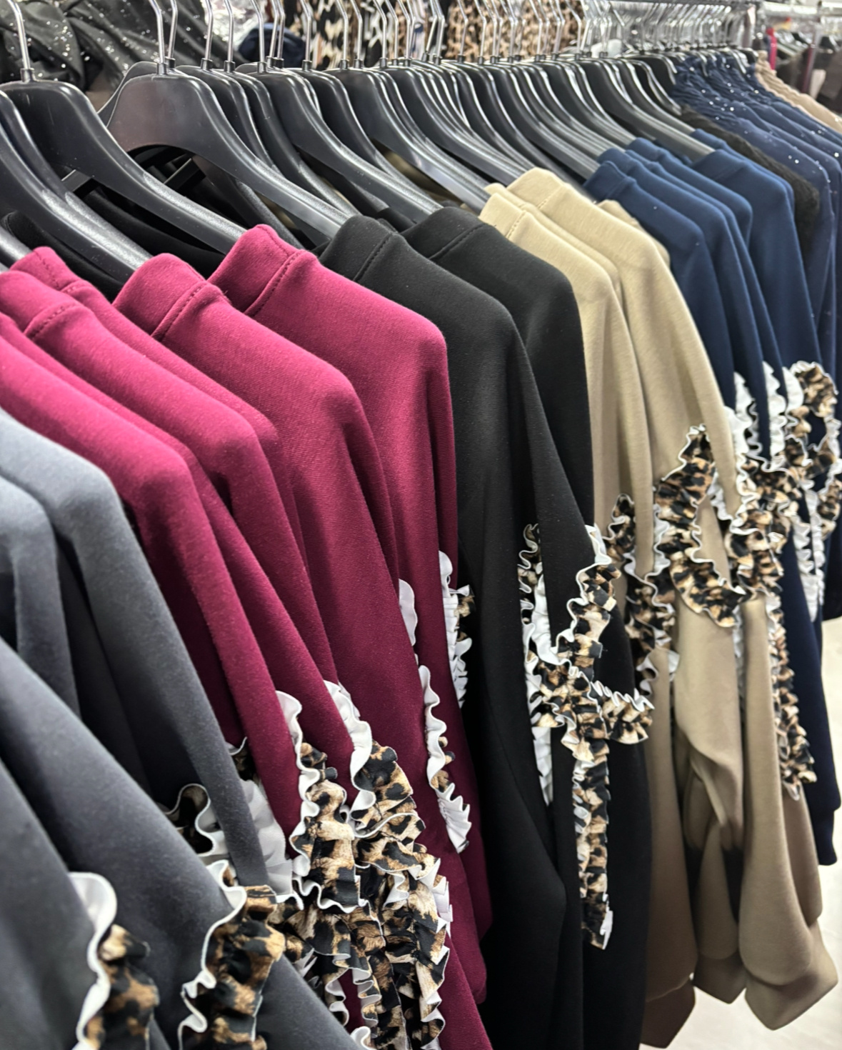 SWEATER ARM PANTER STRIK MATEN 44/46 TOT RUIME 52