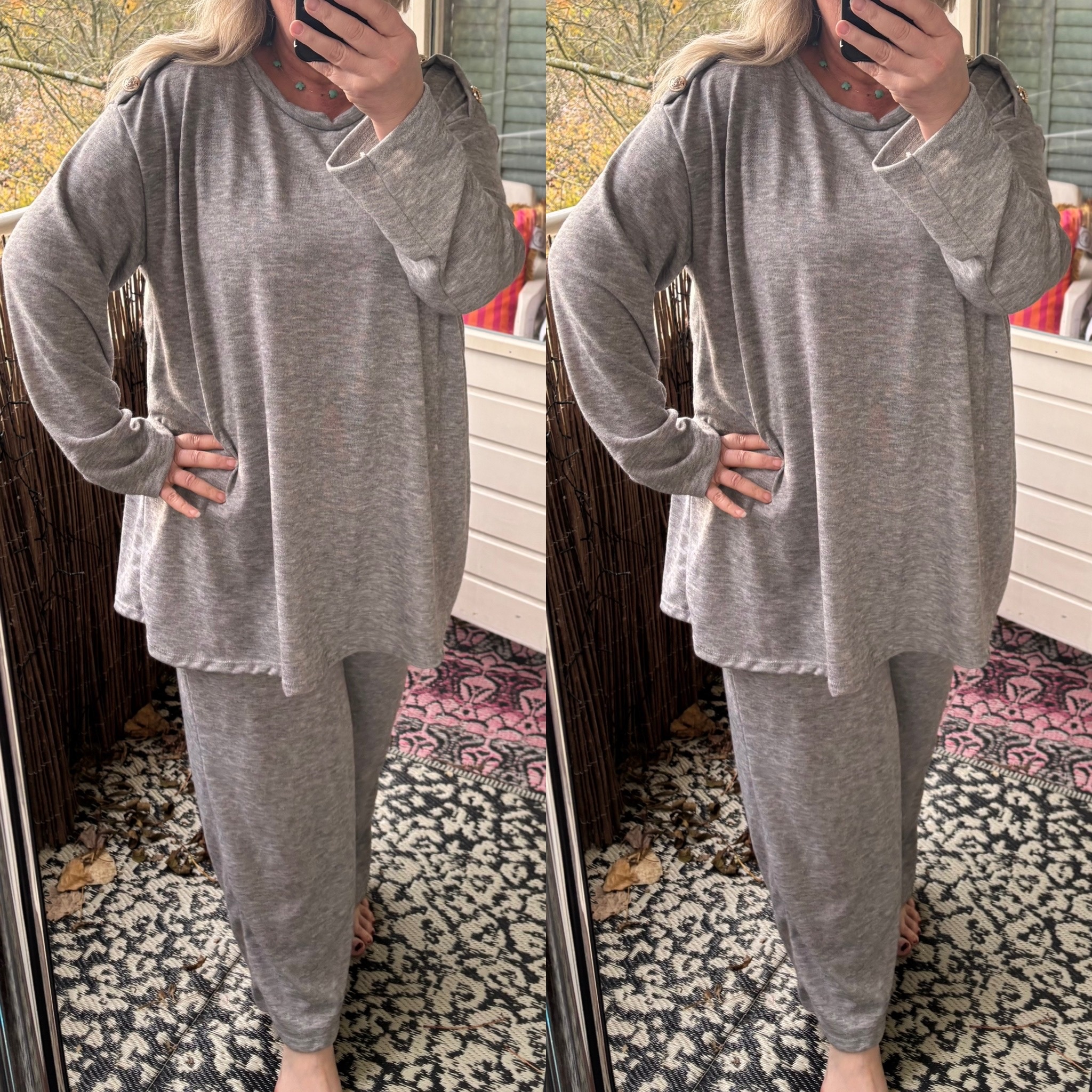 GRIJS FAVORIET HUISPAK MATEN 48 TOT 54/56