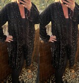 VEST PAILLET BLING MATEN 46 TOT 54
