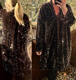 VEST PAILLET BLING MATEN 46 TOT 54