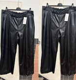 BROEK HIP 25/26 LEATHER LOOK MATEN 44 TOT 48/50