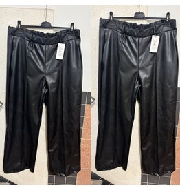 BROEK HIP 25/26 LEATHER LOOK MATEN 44 TOT 48/50