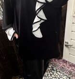 BROEK HIP 25/26 LEATHER LOOK MATEN 44 TOT 48/50