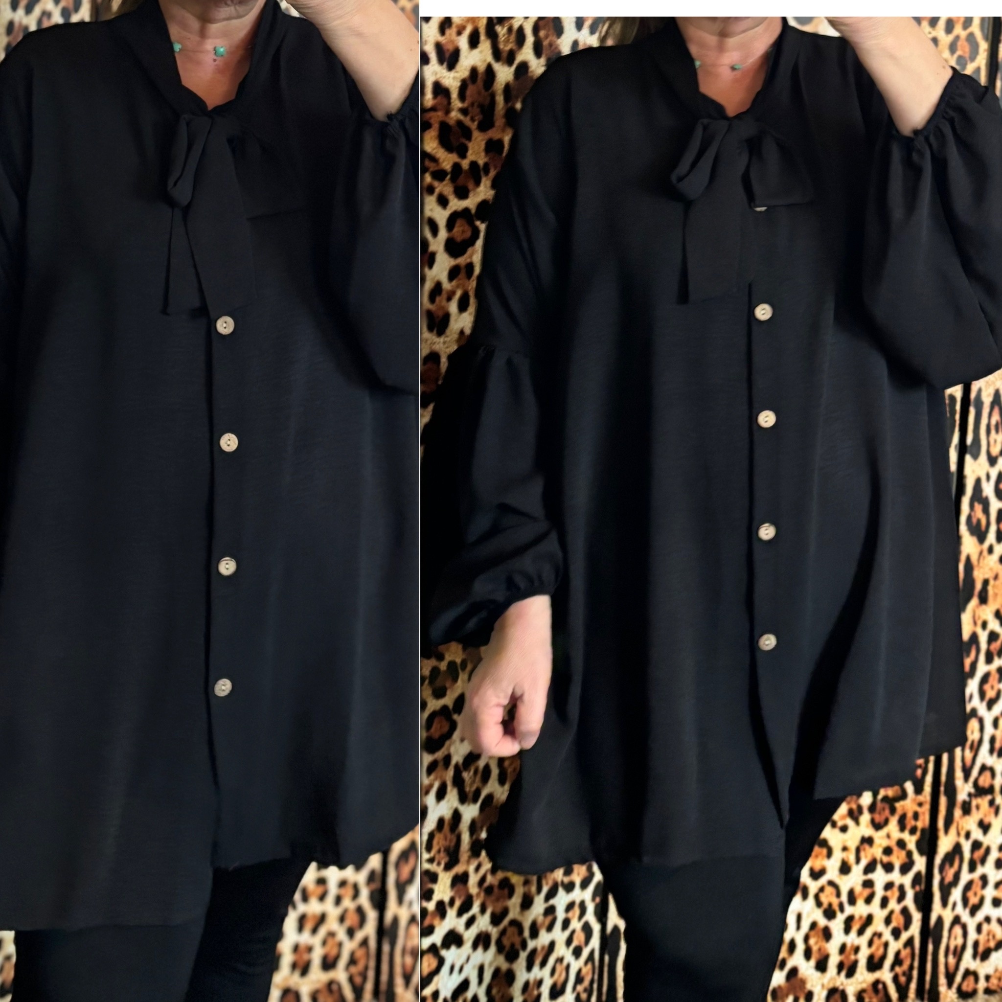 BLOUSE STRIK BIG MATEN 46/48 TOT 54