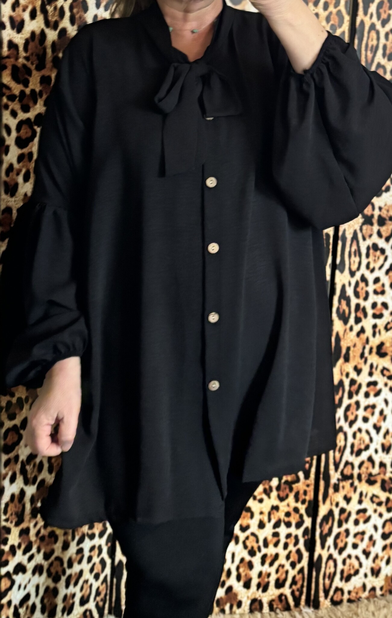 BLOUSE STRIK BIG MATEN 46/48 TOT 54