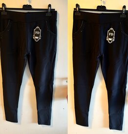 SUPER BROEK MATEN 44 TOT 52  ZAKKEN MET KLEINE KRAALTJES ERBOVEN