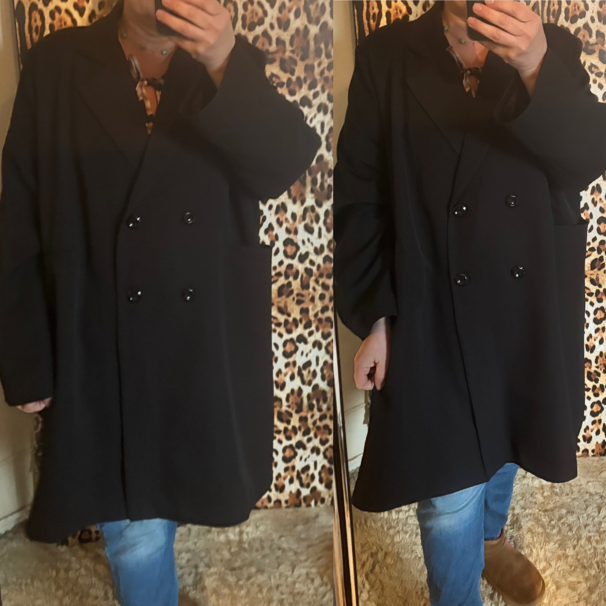 JASJE LANGE BLAZER MATEN 50/52 TOT 56