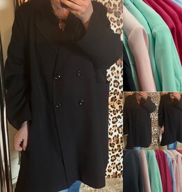 JASJE LANGE BLAZER MATEN 50/52 TOT 56