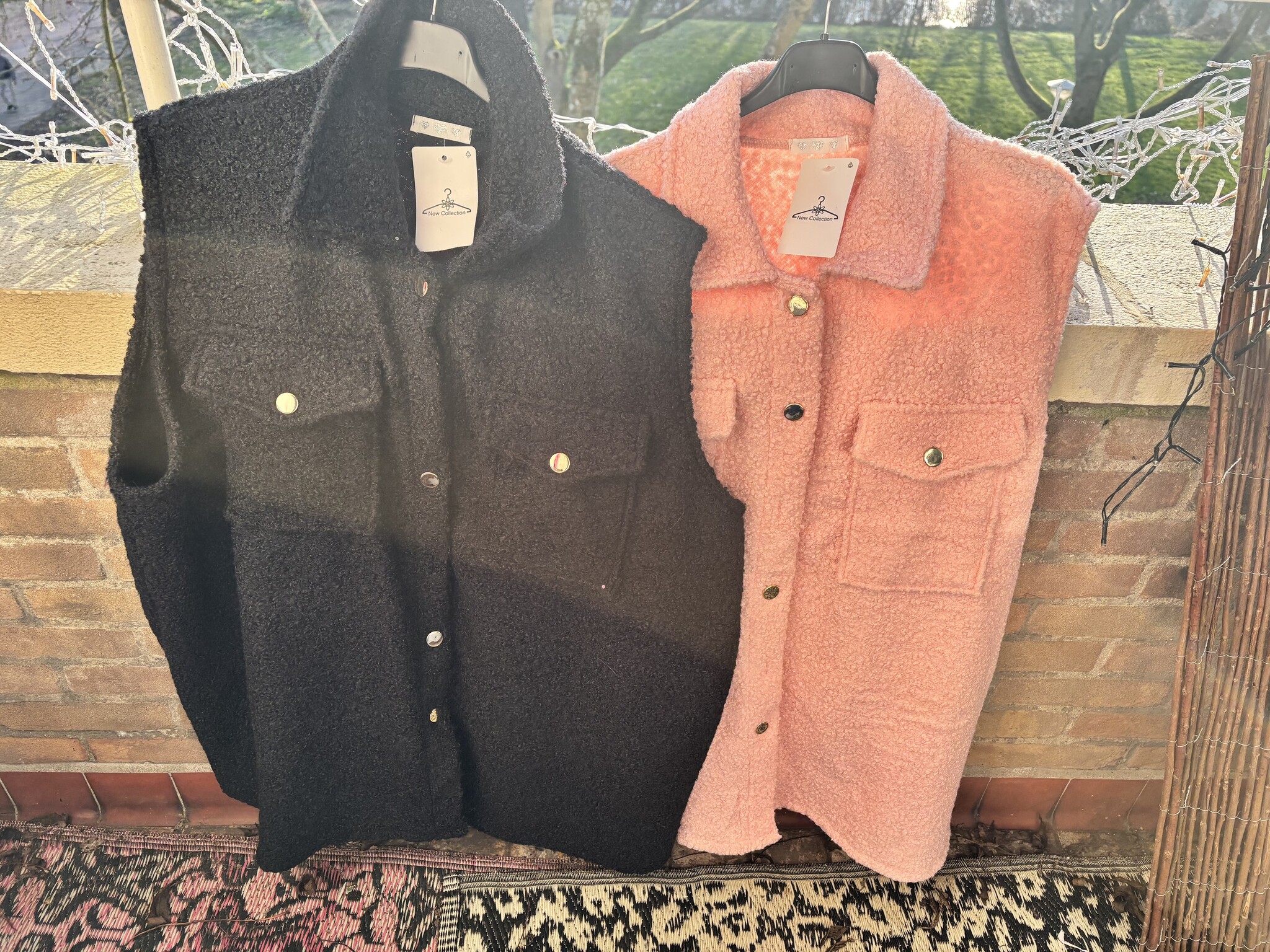 Teddy gilet maten 48 tot 54/56