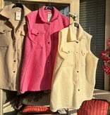 Teddy gilet maten 48 tot 54/56