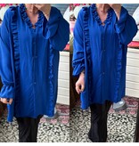 BLOUSE RUFFIE MATEN 48/50 TOT 54/56