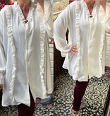 BLOUSE RUFFIE MATEN 48/50 TOT 54/56