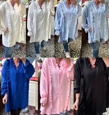 BLOUSE RUFFIE MATEN 48/50 TOT 54/56