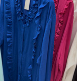 BLOUSE RUFFIE MATEN 48/50 TOT 54/56