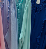 BLOUSE RUFFIE MATEN 48/50 TOT 54/56