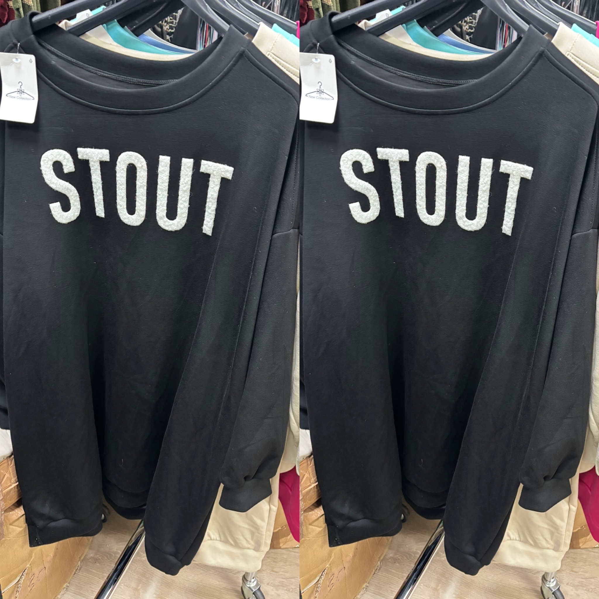 SWEATER STOUT MATEN 48 TOT RUIM 56