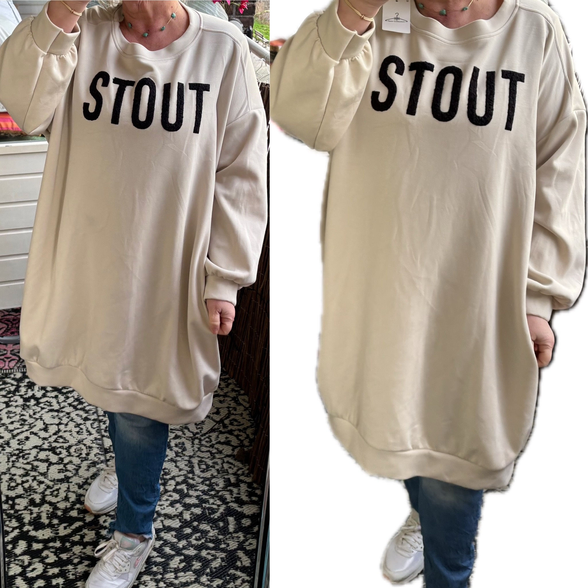 SWEATER STOUT MATEN 48 TOT RUIM 56