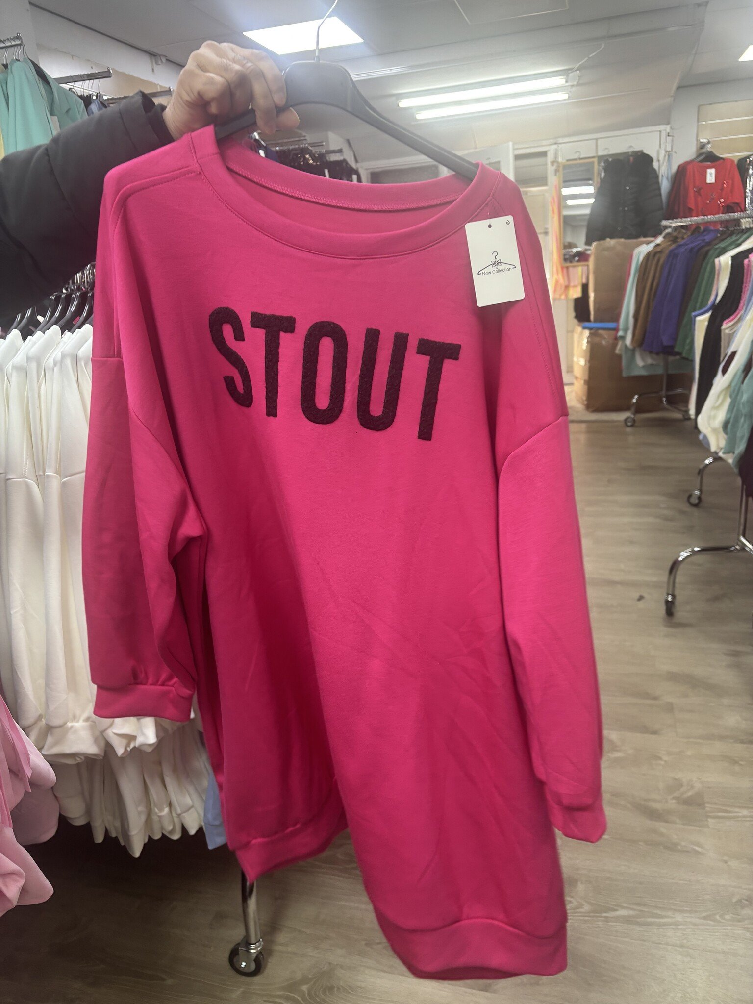 SWEATER STOUT MATEN 48 TOT RUIM 56