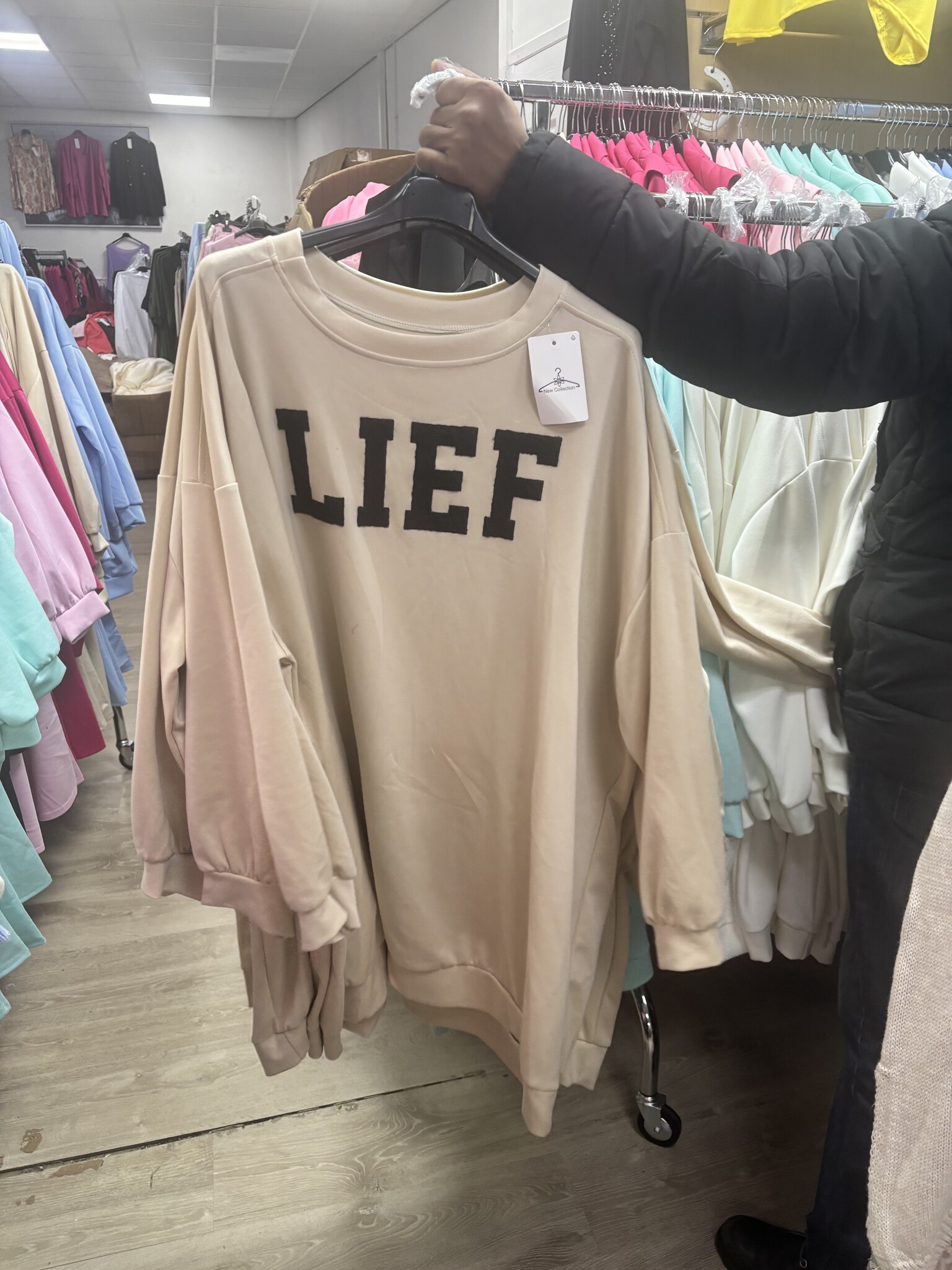 SWEATER LIEF MATEN 50 TOT 56/58