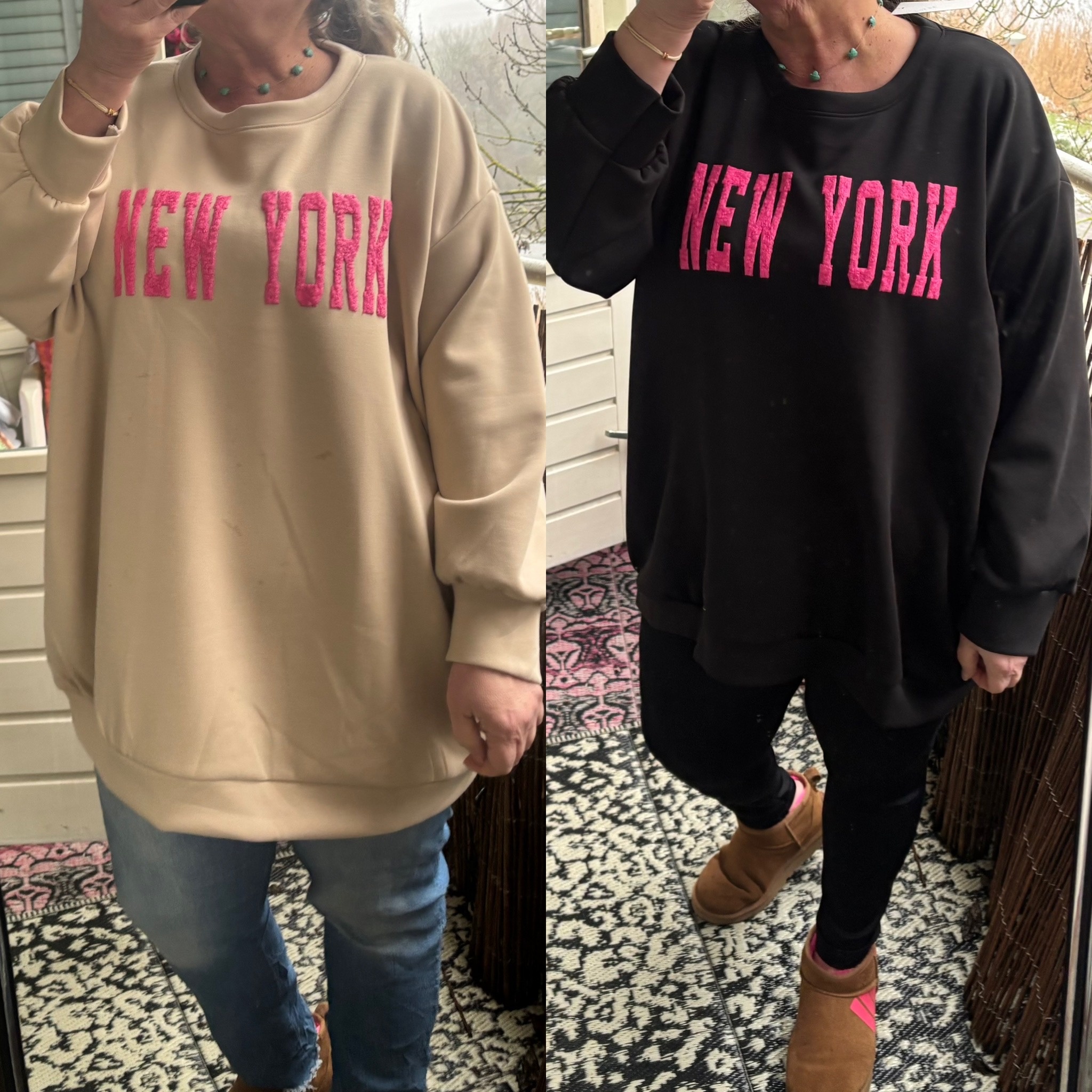SWEATER NEW YORK MATEN  46 TOT 54