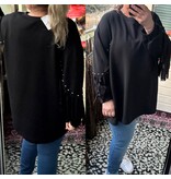 FRANJE SWEATER STUD MATEN 46 TOT 52/54