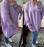 FRANJE SWEATER STUD MATEN 46 TOT 52/54