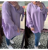 FRANJE SWEATER STUD MATEN 46 TOT 52/54