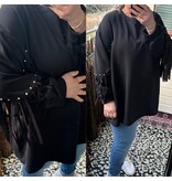 FRANJE SWEATER STUD MATEN 46 TOT 52/54