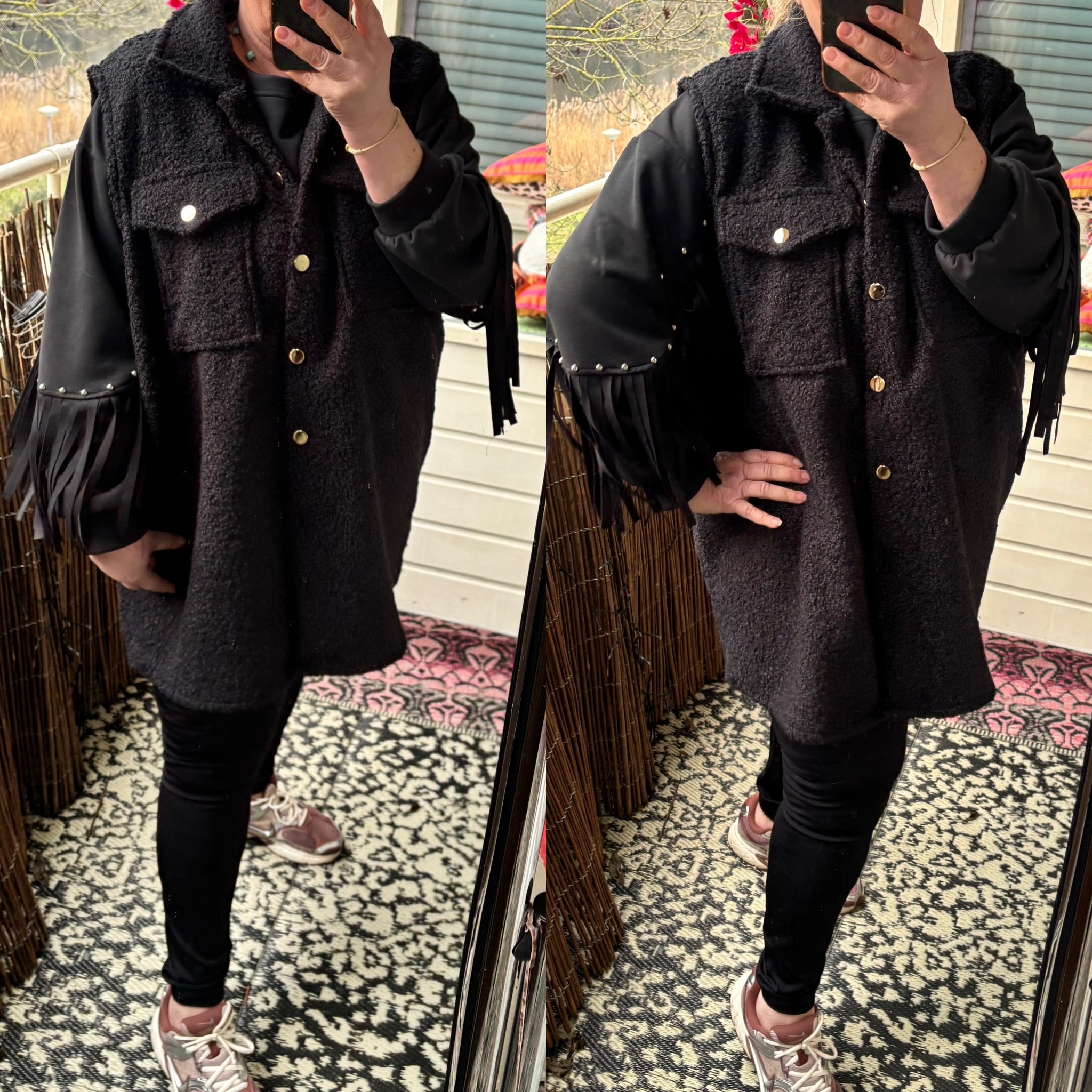 Teddy gilet maten 48 tot 54/56