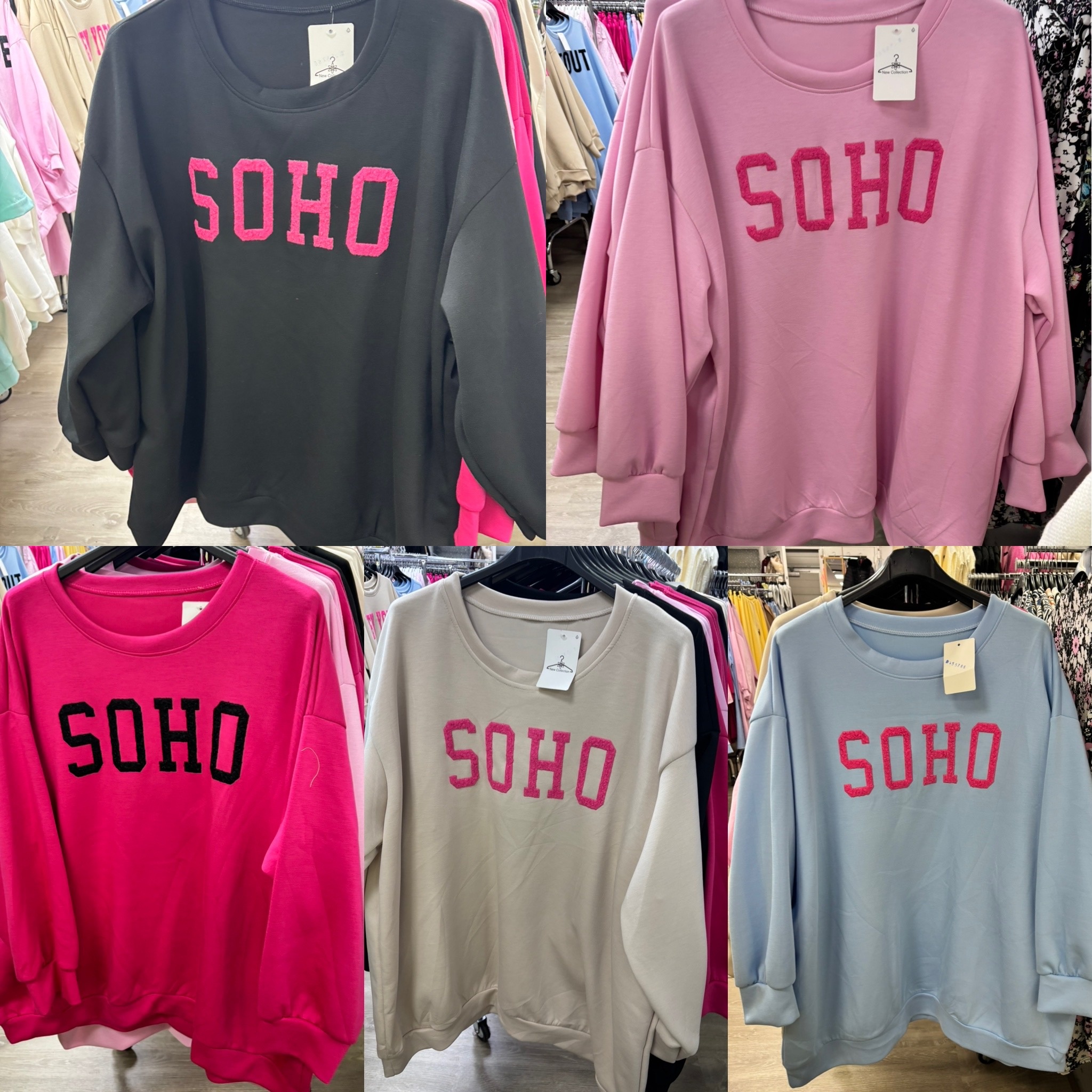 SWEATER SOHO MATEN 46 TOT 52/54
