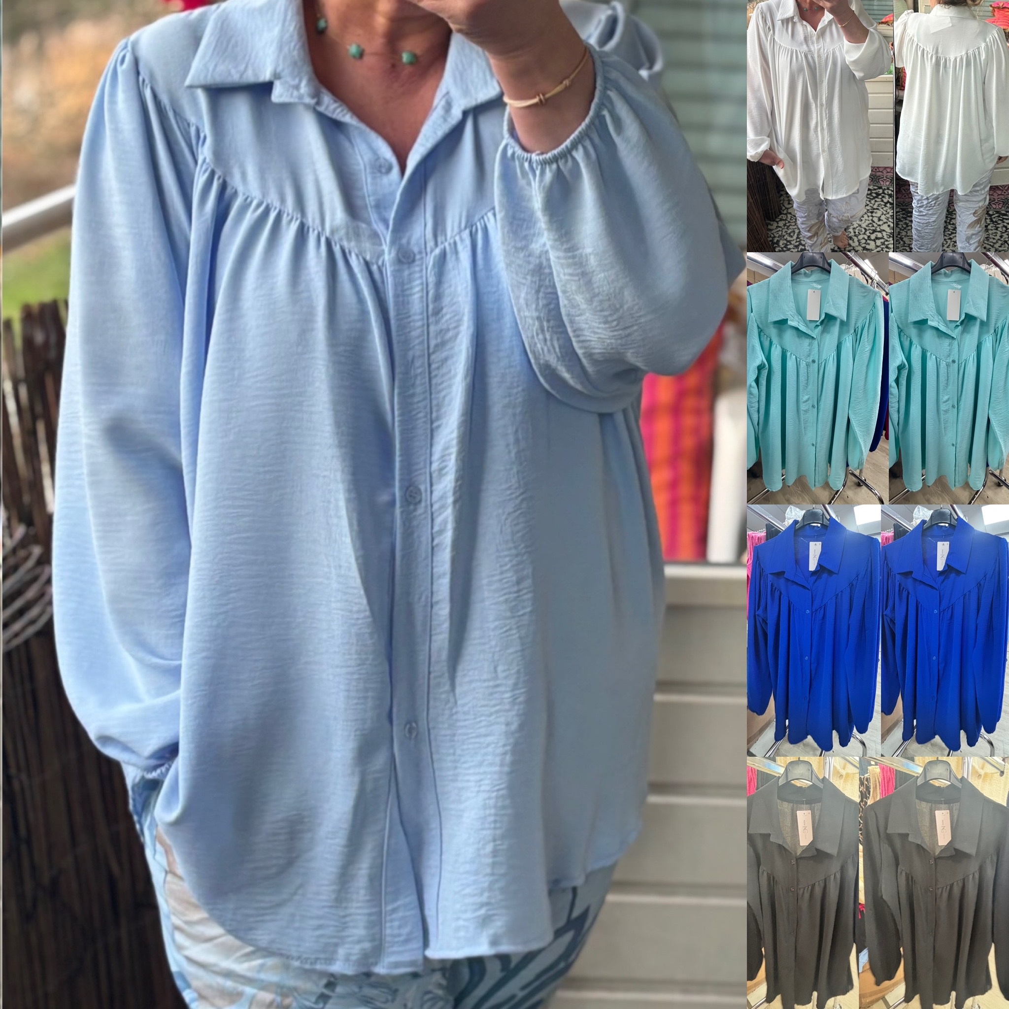 BLOUSE SPRING CHIQUE MATEN 44/46 TOT 52 RUIM