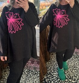 SWEATER BLOEM 26 MATEN 48/50 TOT 56/58