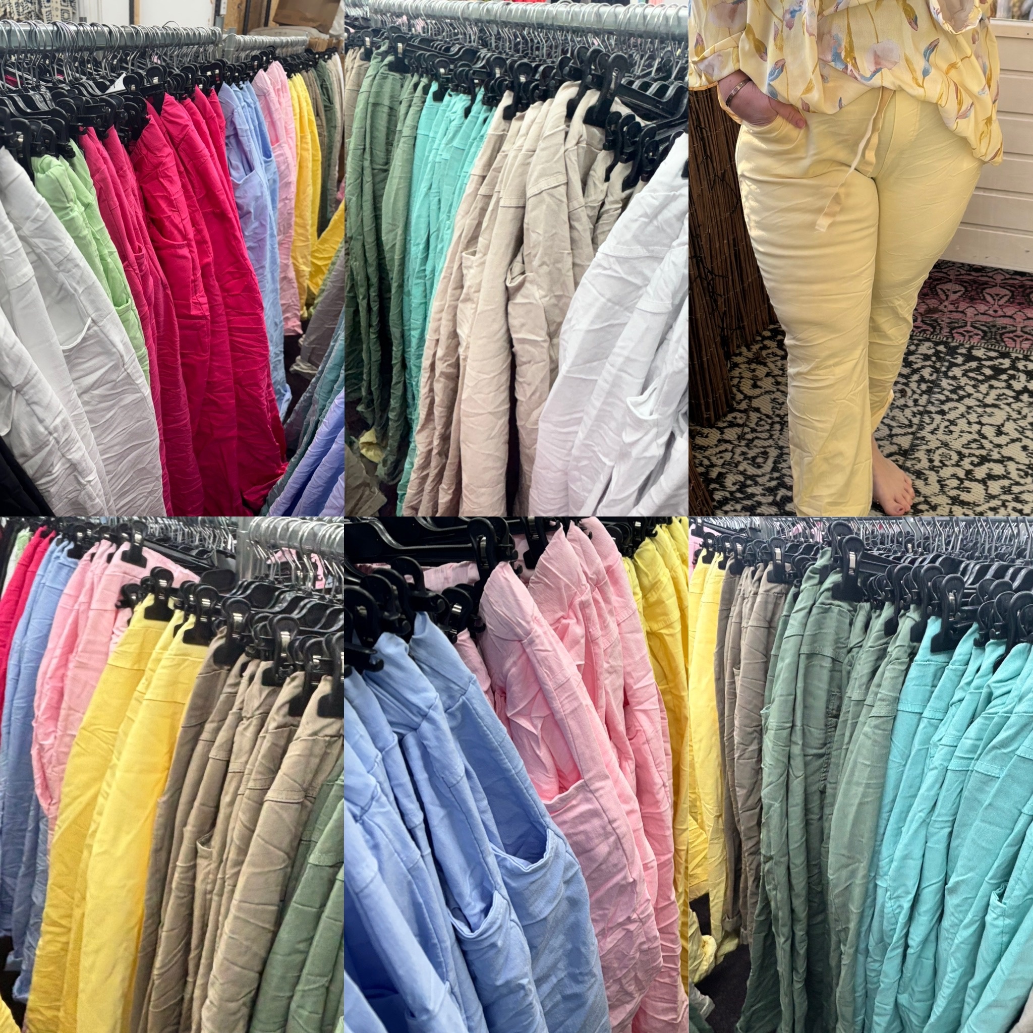 STRETCH BROEK SPRING MATEN 44/46 TOT 52