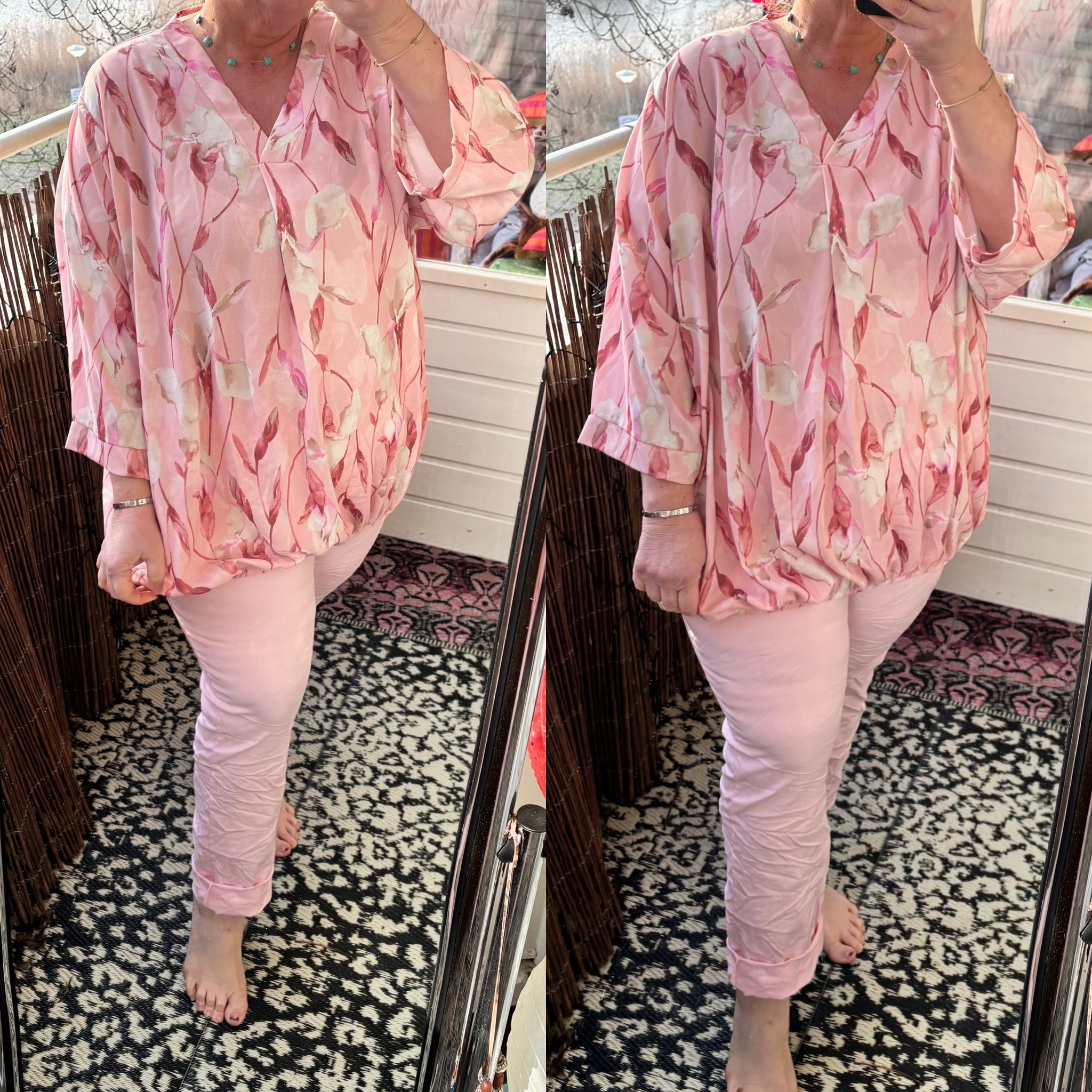 V HALS BOHO SANDRA MATEN 44 TOT 52