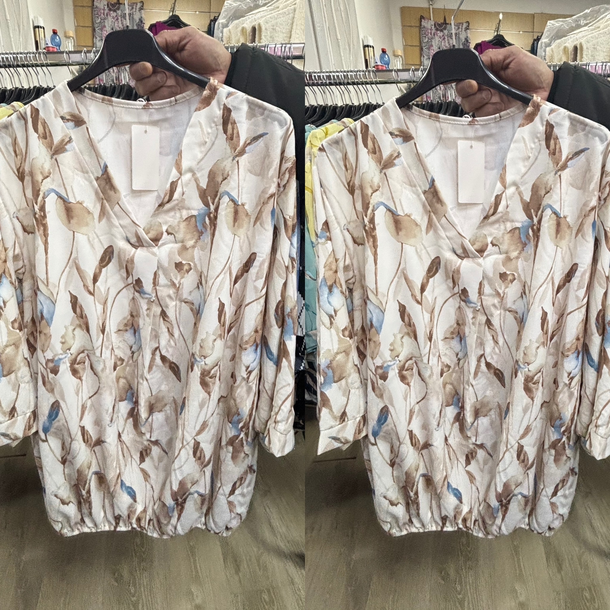 V HALS BOHO SANDRA MATEN 44 TOT 52