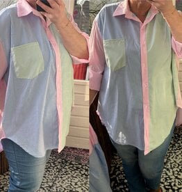 BLOUSE NAF NAF MATEN 46/48 TOT 52 KLEINE 54