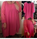 TUNIEK KANTEN MOUW MATEN 48/50 TOT 56 RUIM