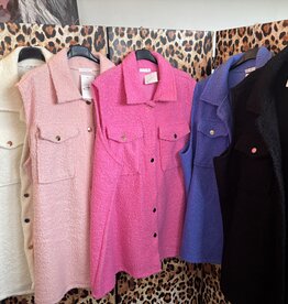 Teddy gilet maten 48 tot 54/56